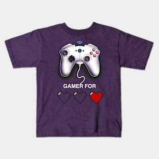 Gamer For Life Kids T-Shirt